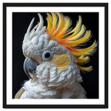 White Cockatoo With Yellow Crest Portrait thumbnail