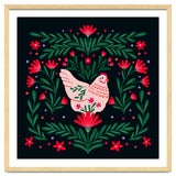 Blooming Chicken Green And Red thumbnail
