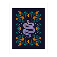 Mystical Series - Purple Snake (Print Only)