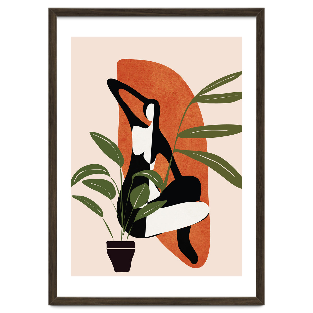 Abstract Female Figure