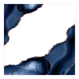 Navy & Rose Gold Agate Texture 30  (Print Only) thumbnail