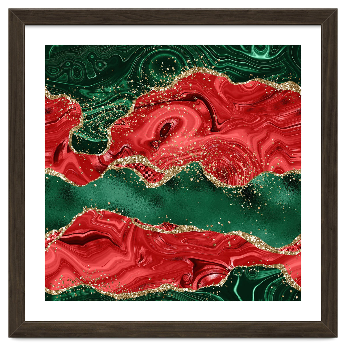 Christmas Glitter Agate Texture 01