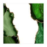 Green & Gold Agate Texture 21 (Print Only) thumbnail
