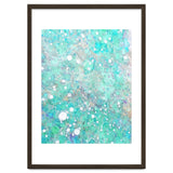 Blue Green Dreamy Marble, Minimal Abstract Pastel Graphic Design Eclectic Bohemian Painting Texture thumbnail