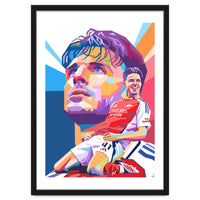 Declan Rice pop art portrait