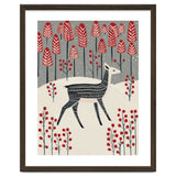 Fawn in a Winter Landscape thumbnail