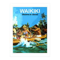 Waikiki, Hawaii (Print Only)