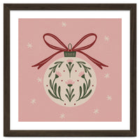 Christmas Flower Globe