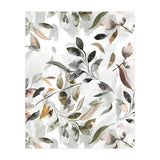 Watercolor Leaves Neutral Gray (Print Only) thumbnail