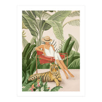 The Lady And The Tiger II (Print Only)