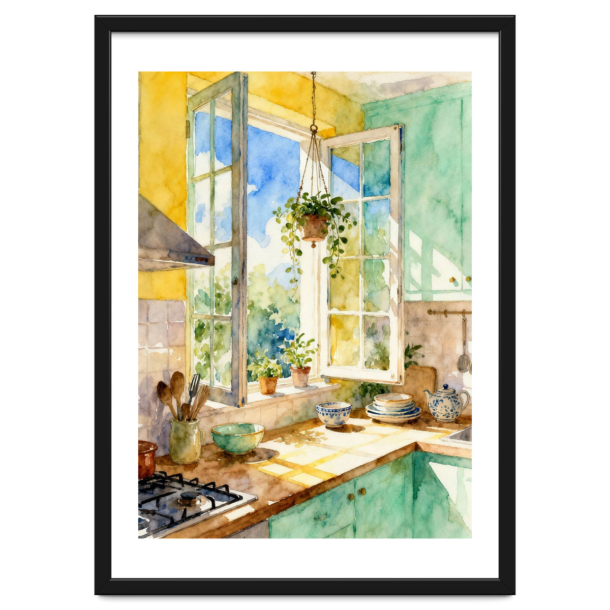 Matisse Inspired Kitchen Room