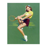 Pinup Tennis Player (Print Only) thumbnail