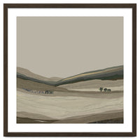 Muted Landscape oil painting