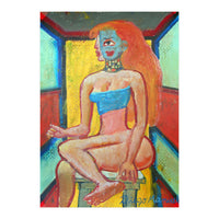 Mujer En La Silla 22 (Print Only)