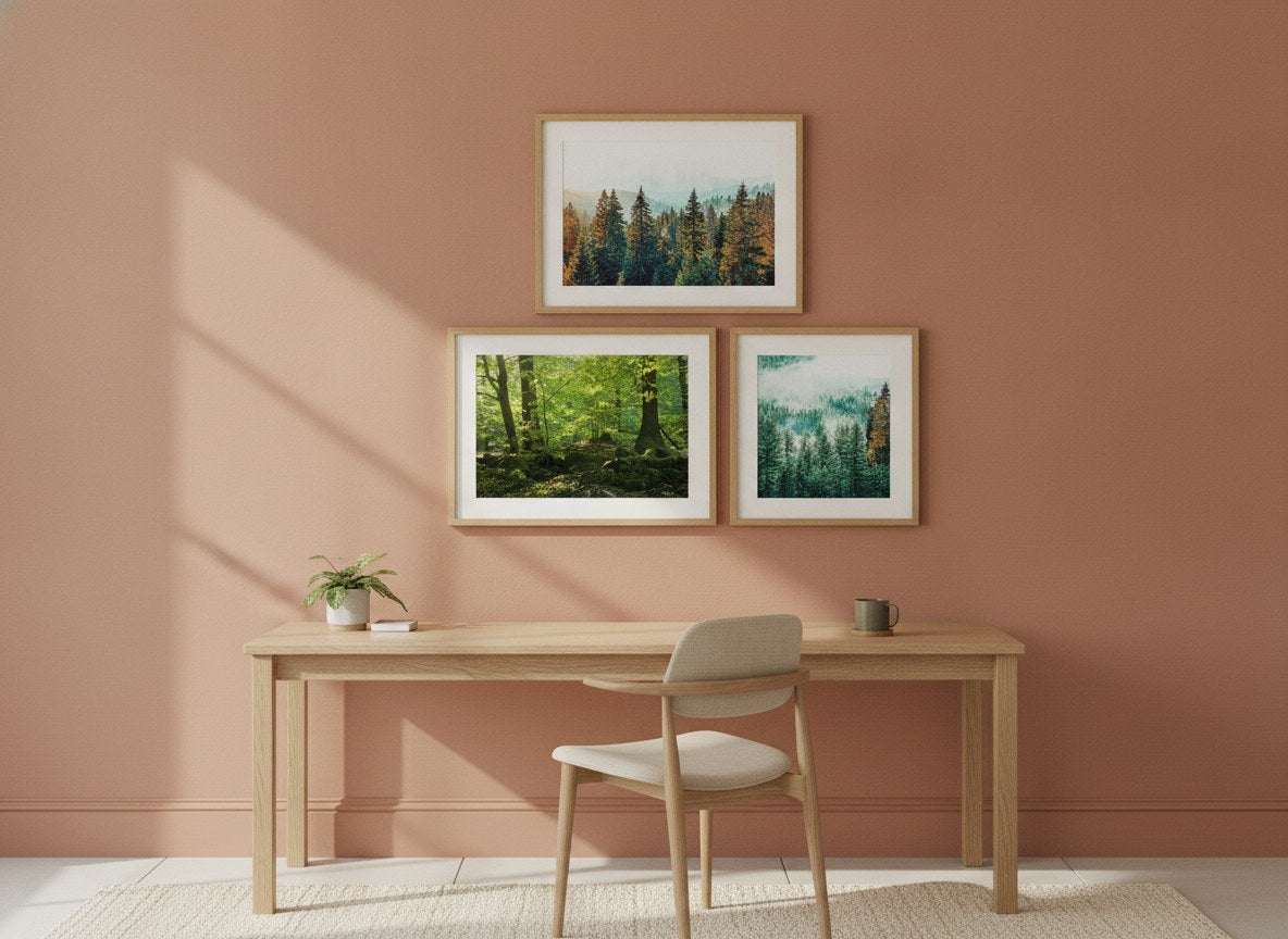 Forest Whispers Gallery Wall Set arrangement