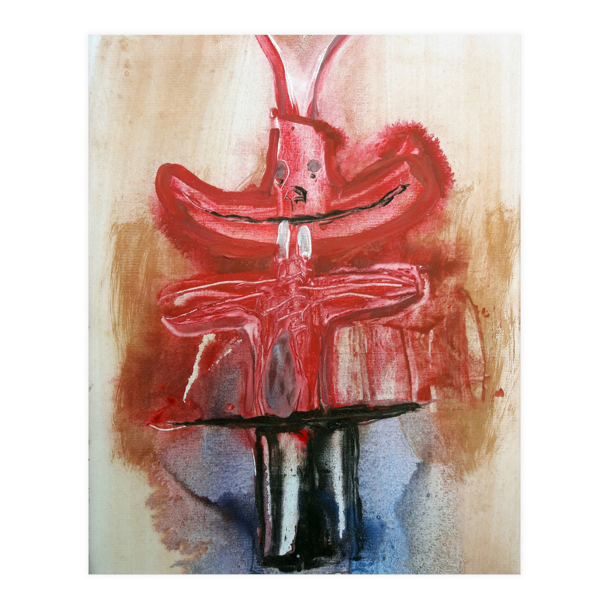 Conejo en la galera (Print Only)