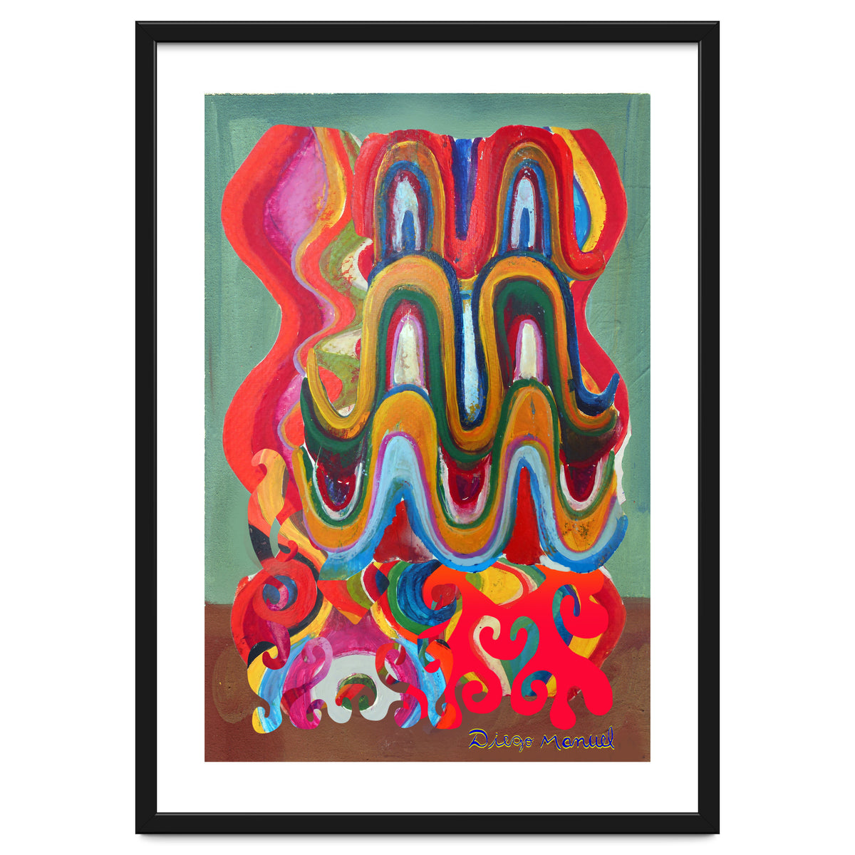 Pop Abstract Asimetrico A1