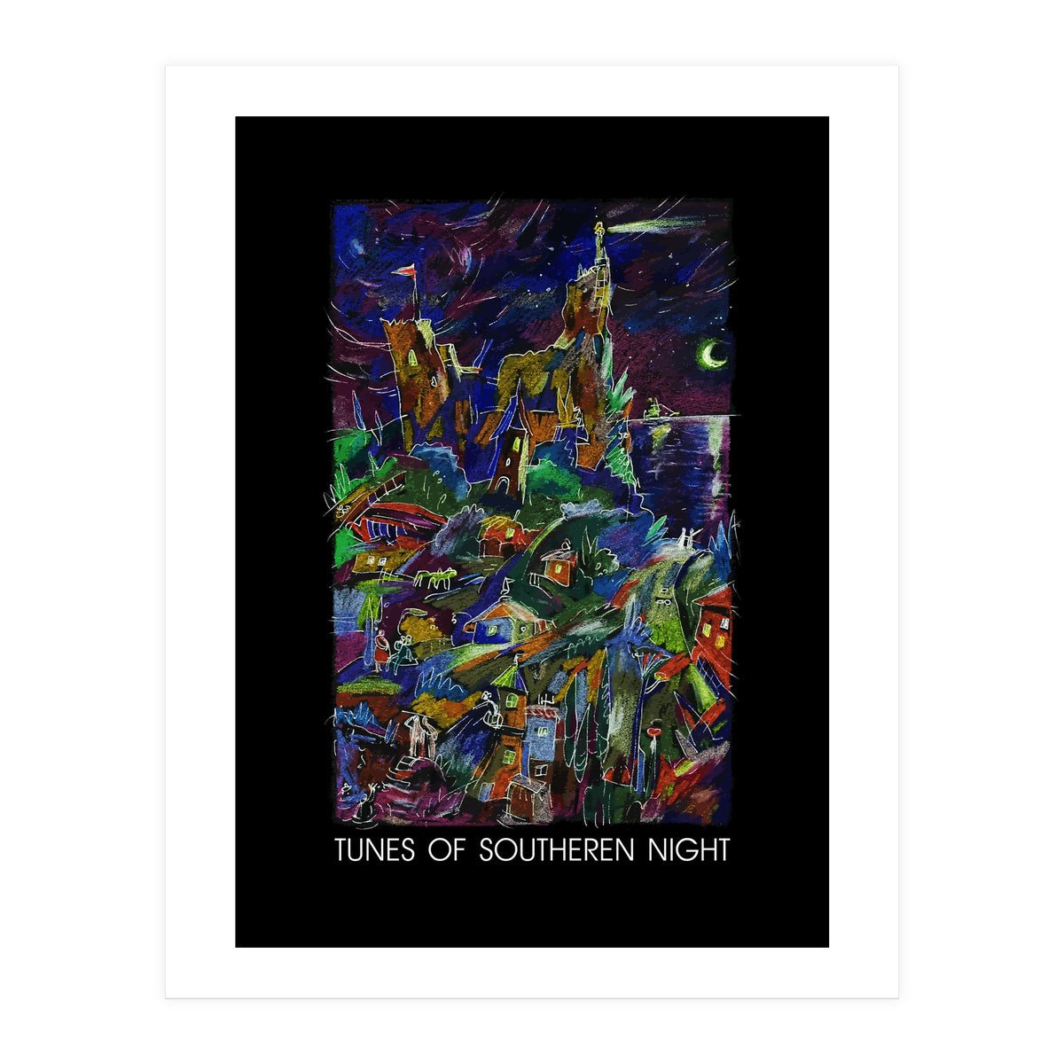 Tunes Of Southern Night (Print Only)