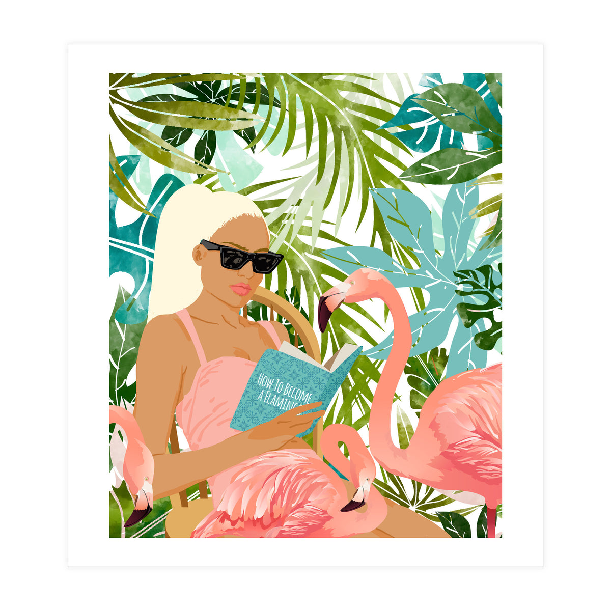 How To Become A Flamingo (Print Only)