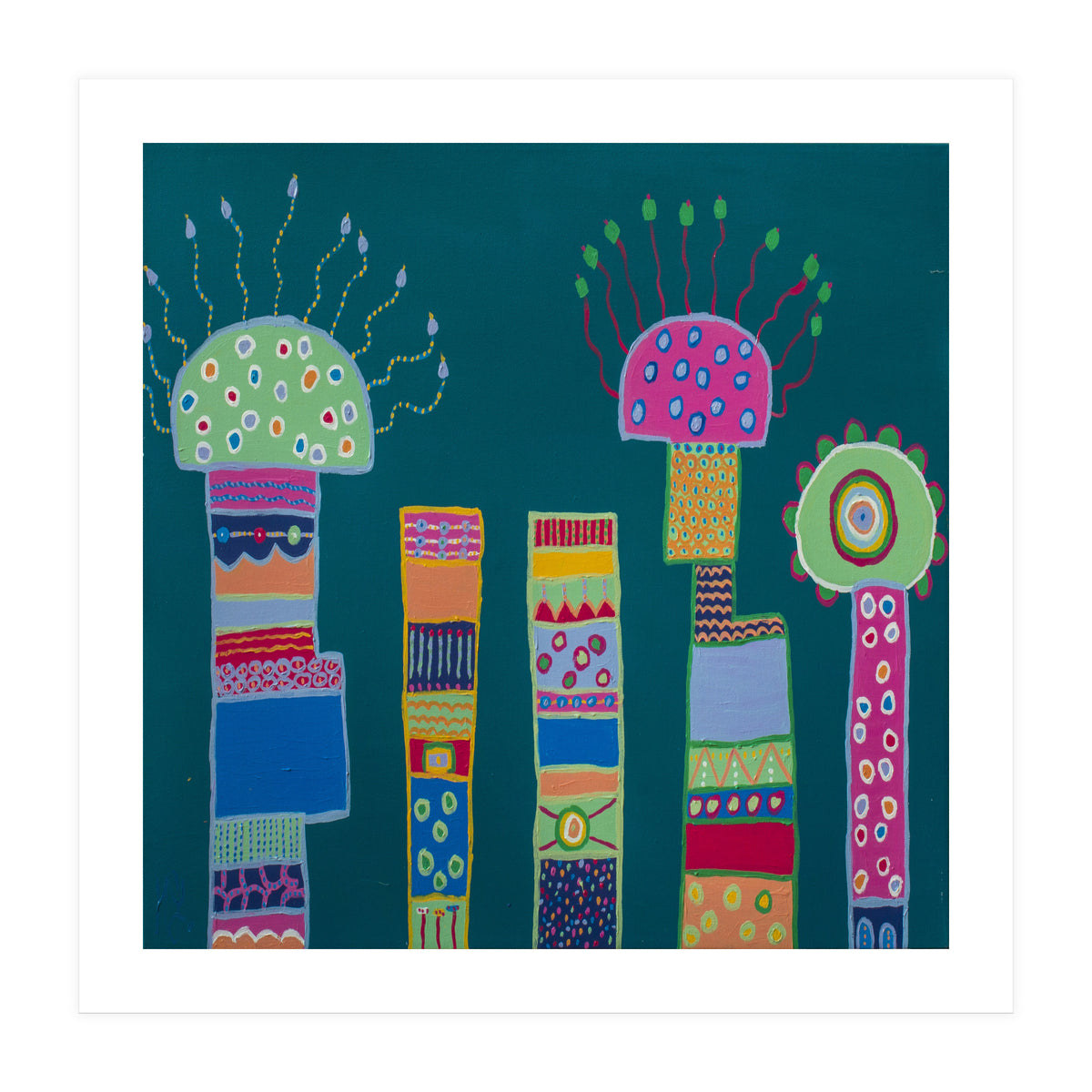 Buildings In Harmony (Print Only)