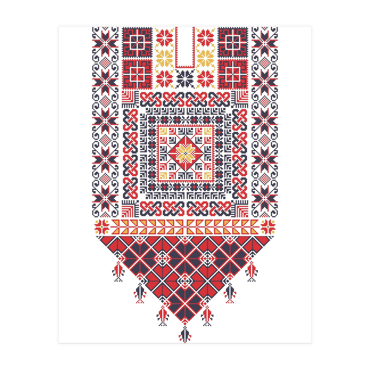 Tatreez Ornament 6 (Print Only)