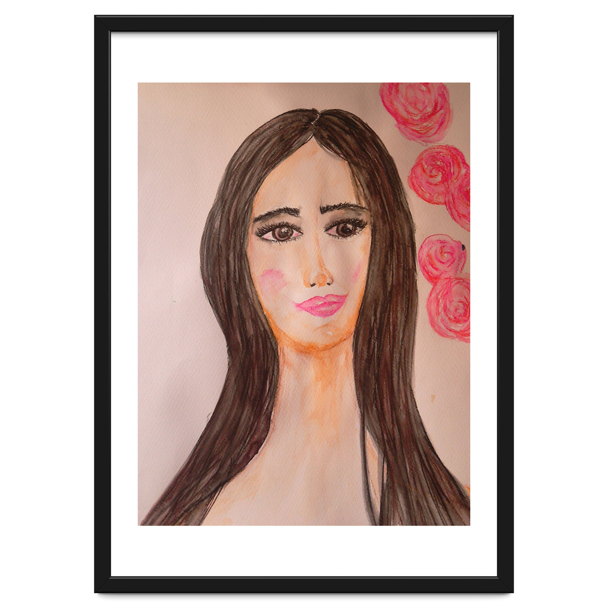 A Brunette With Sad Eyes