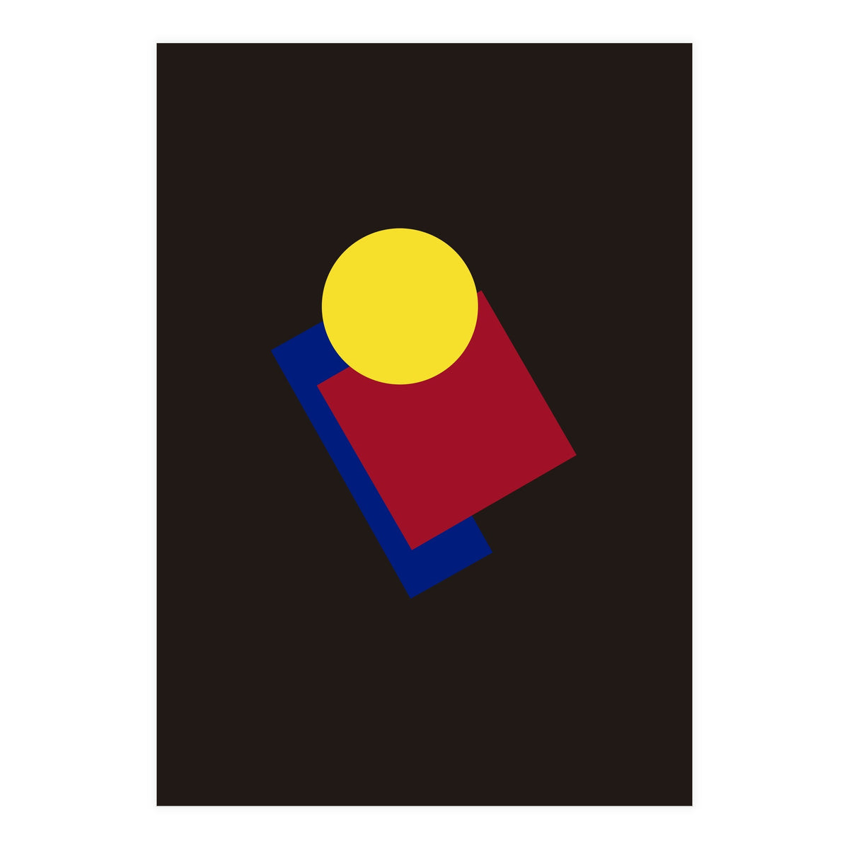 Modern Geometric Abstract 6 (Print Only)