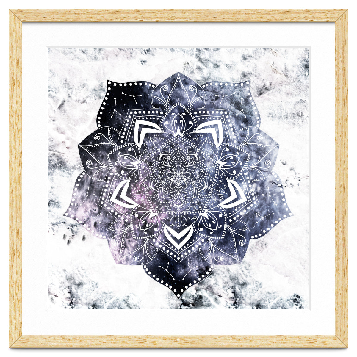 Cancer Constellation Mandala