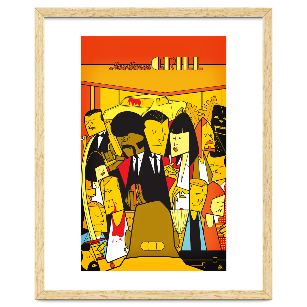 Pulp Fiction Alternative Movie Poster