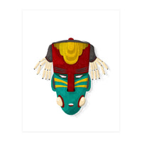 Tribal Mask 10 (Print Only)