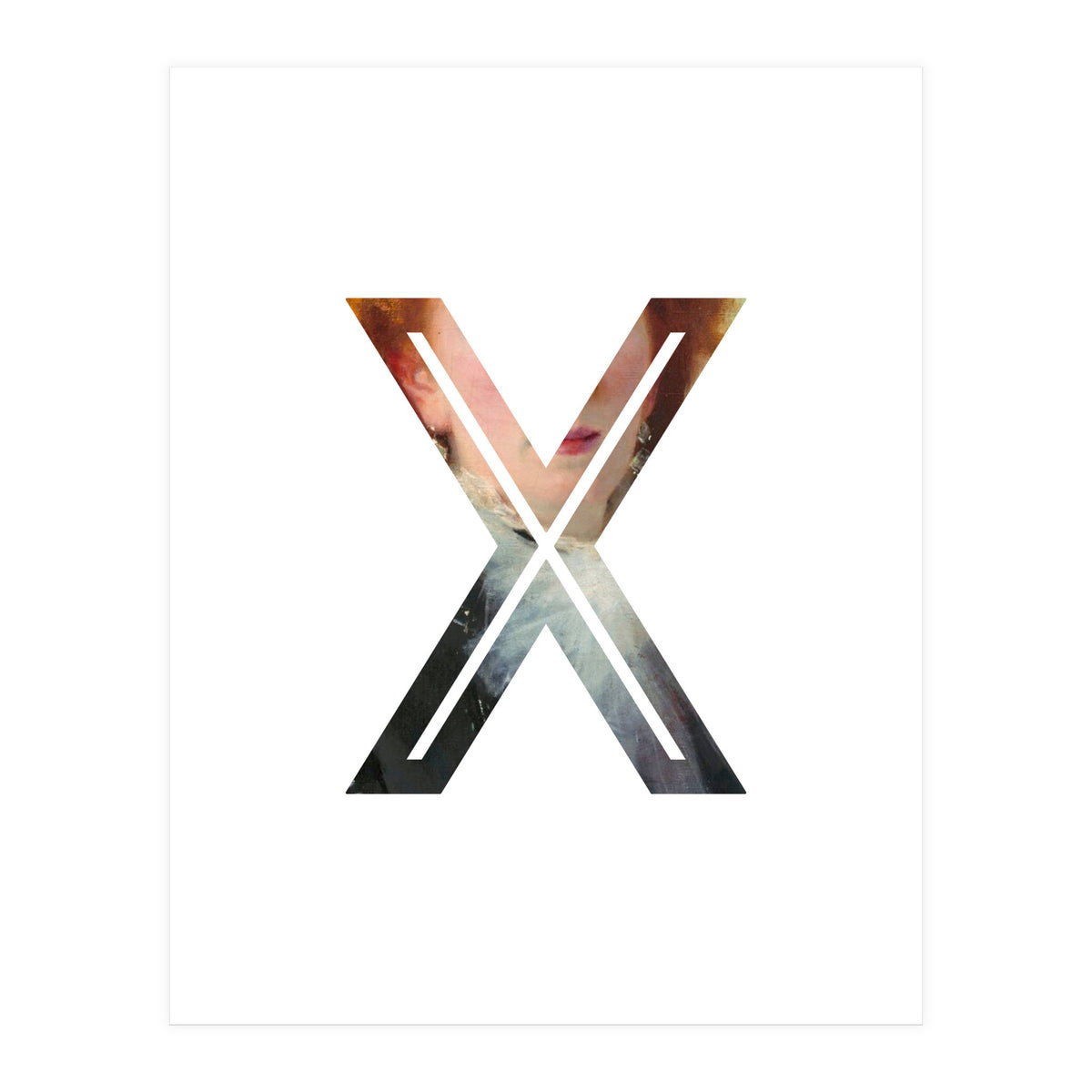 Letter X - (Impress) (Print Only)