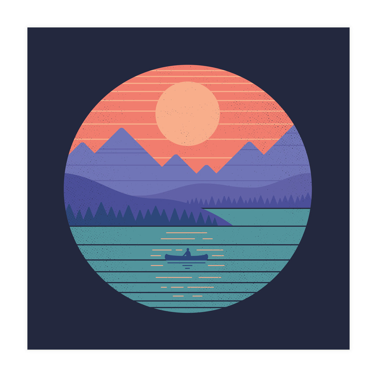 Peaceful Reflection (Print Only)