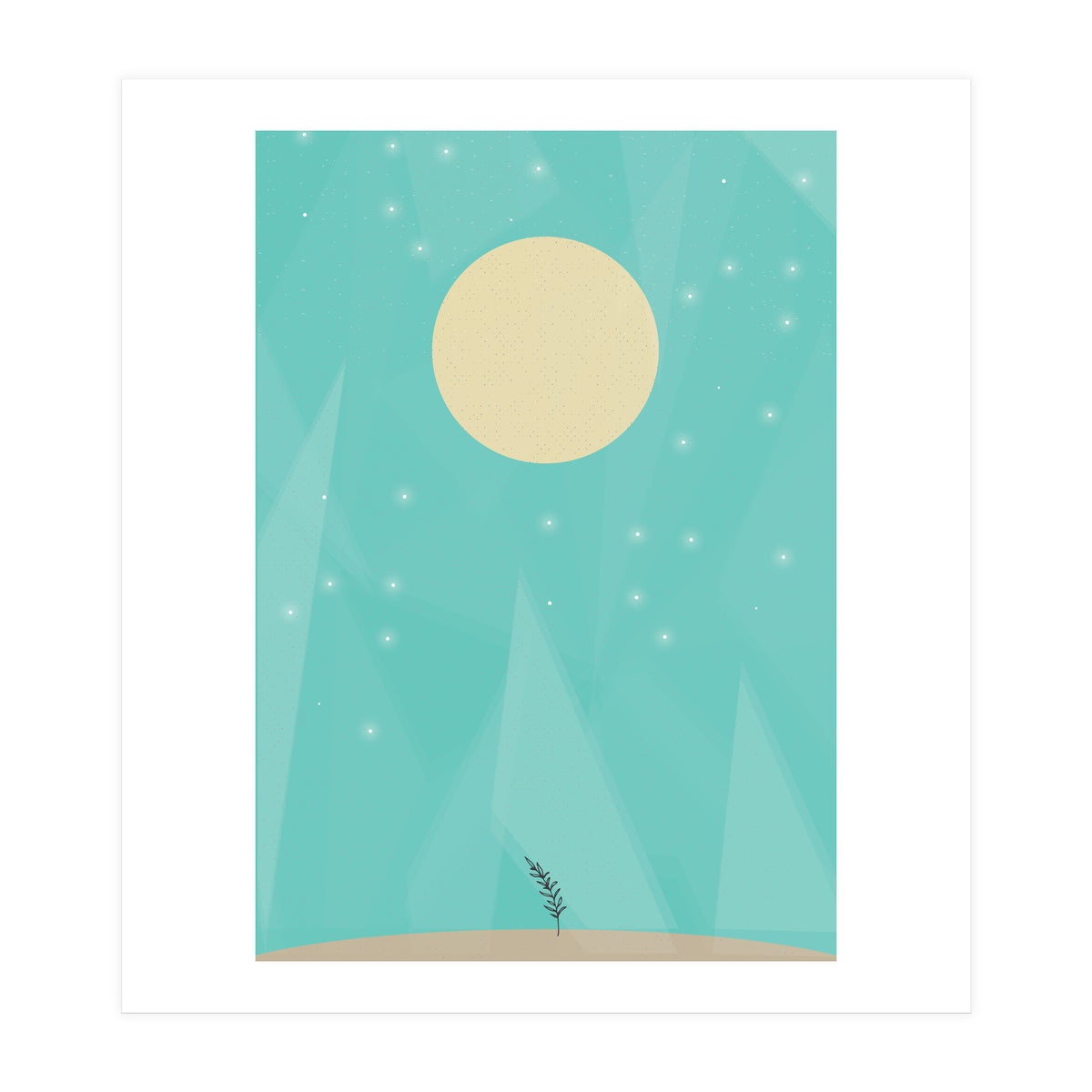 Moonflower Retro (Print Only)