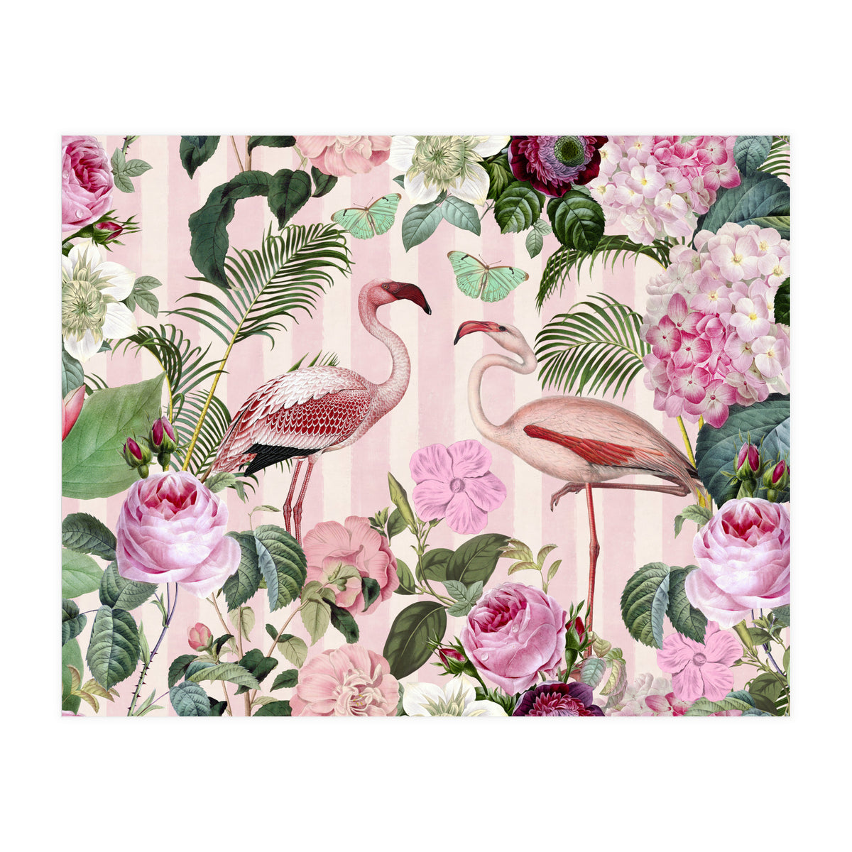 Flamingo Rendevous (Print Only)