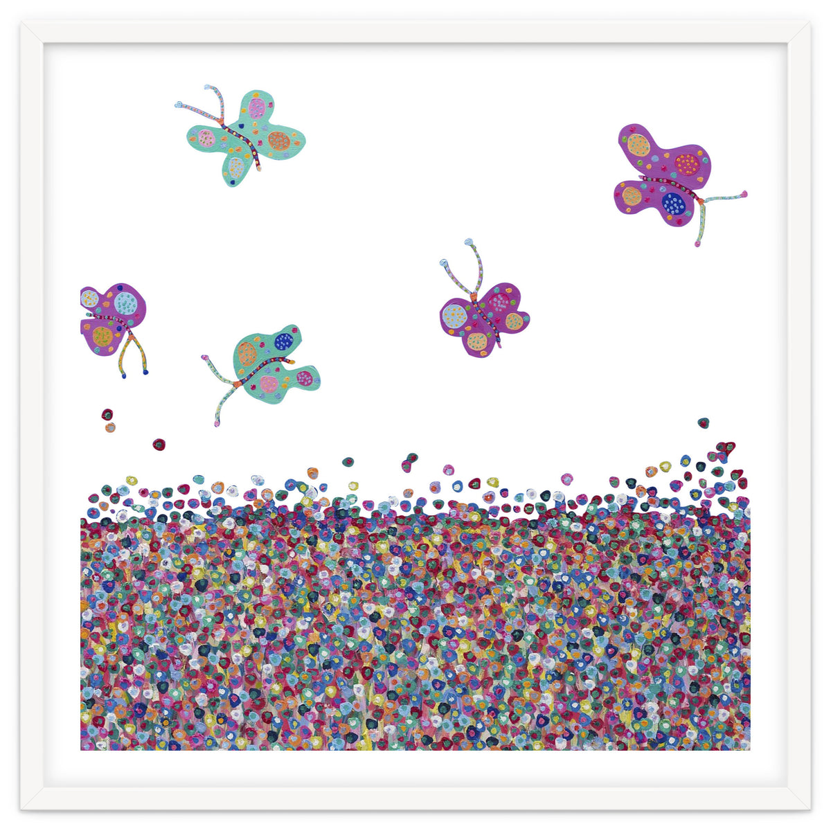 Butterflies Are Free (white)