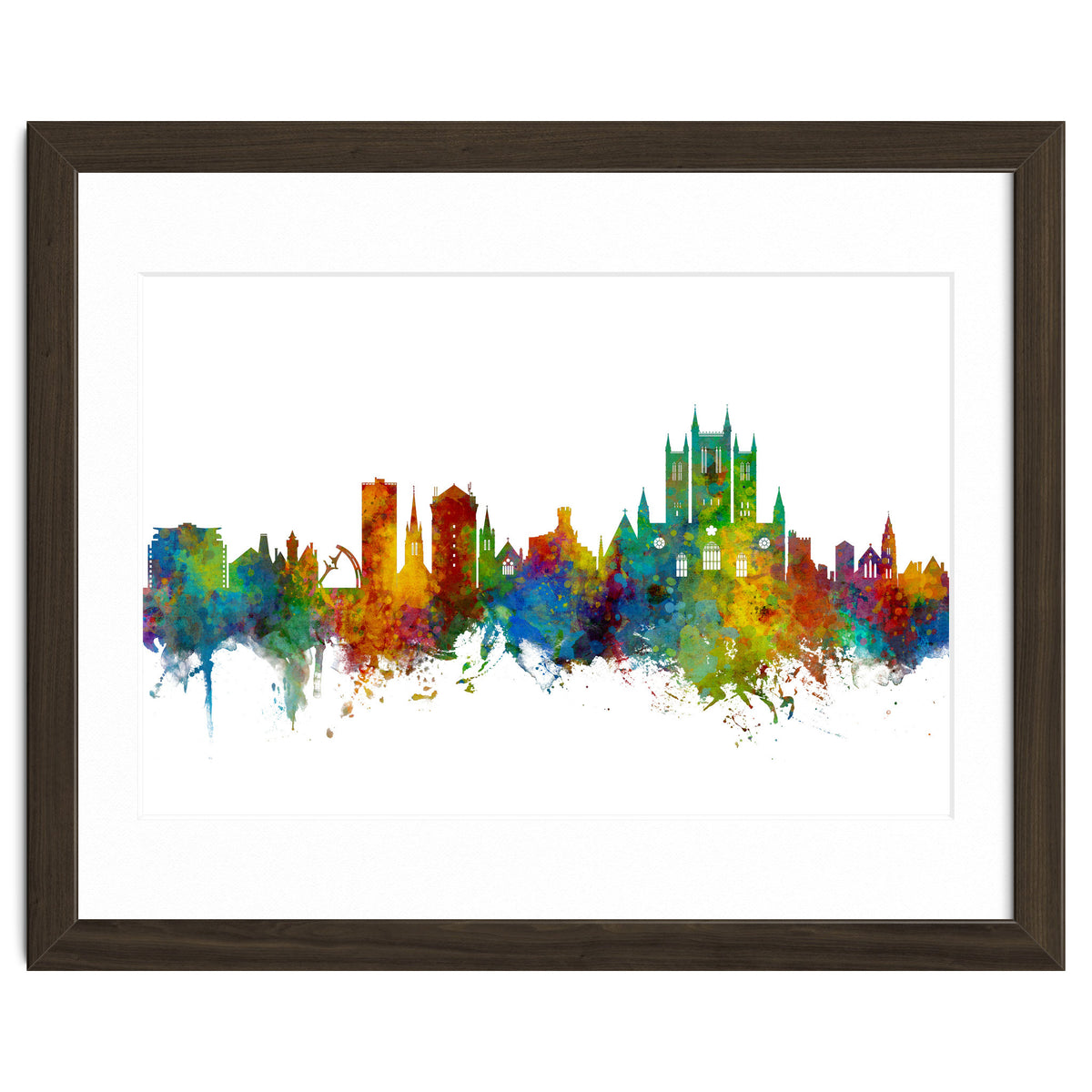 Lincoln England Skyline