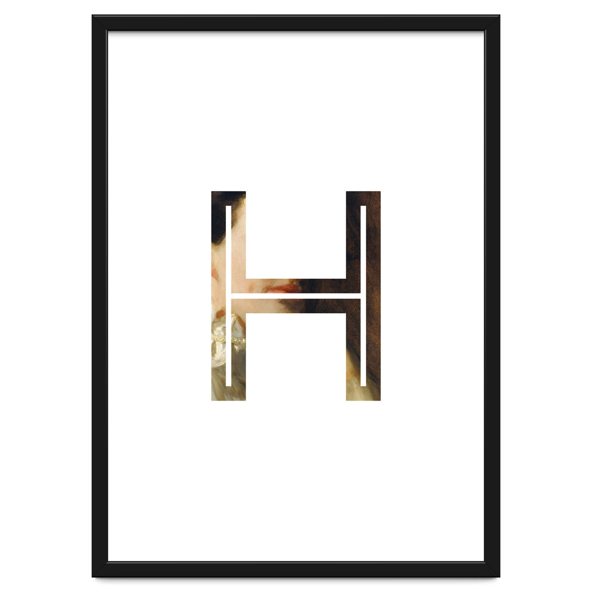 Letter H - (Impress)