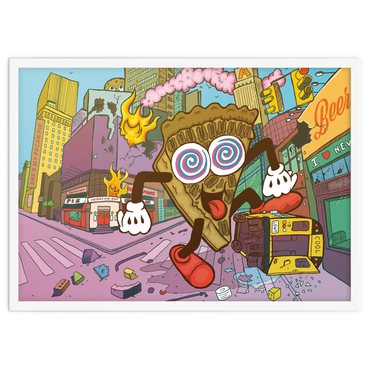 Pecan Psychosis - 12.3% ABV Bourbon Barrel Aged Pecan Maple Stout - Amundsen Brewery