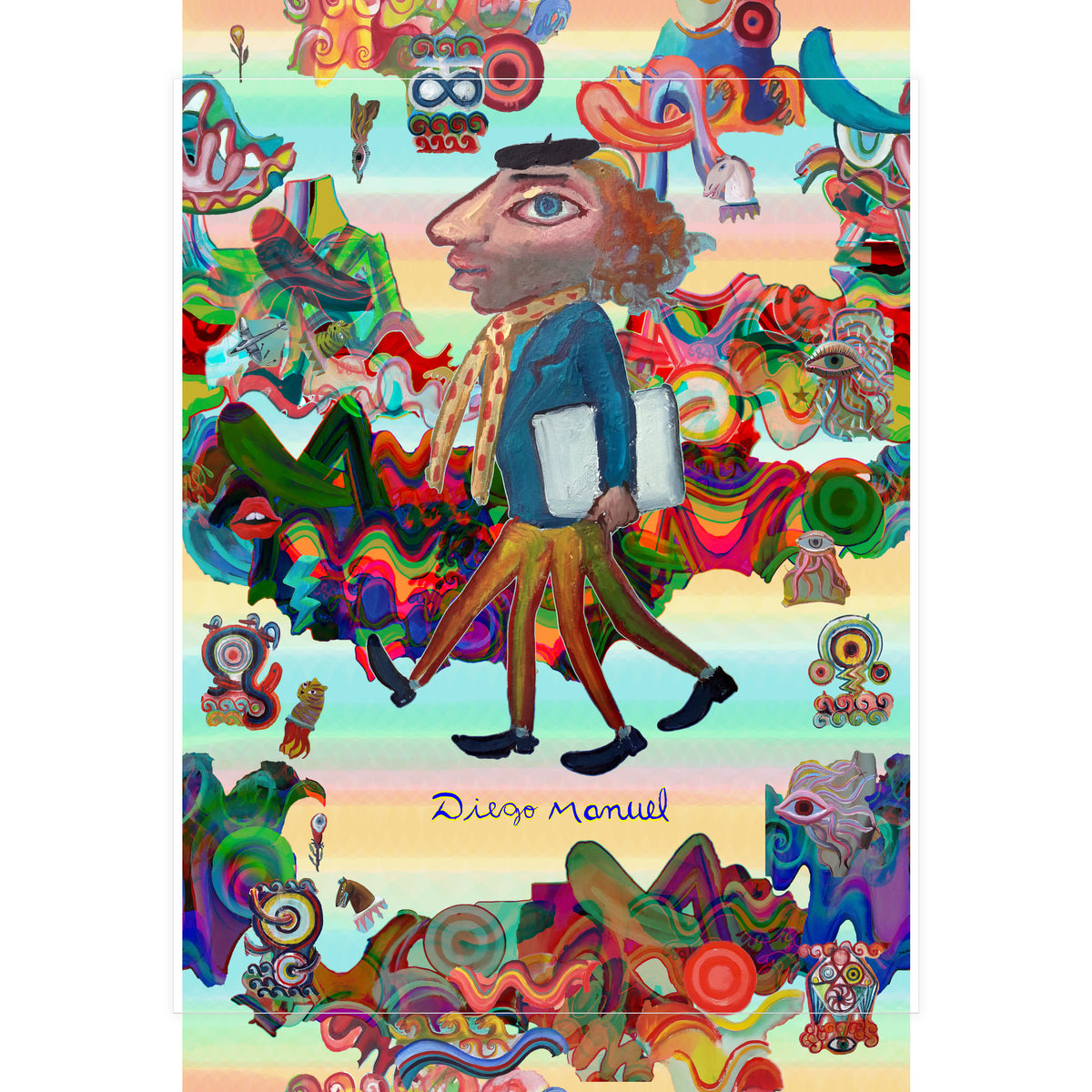 Graffitis 2021 Tapiz 92 (Print Only)