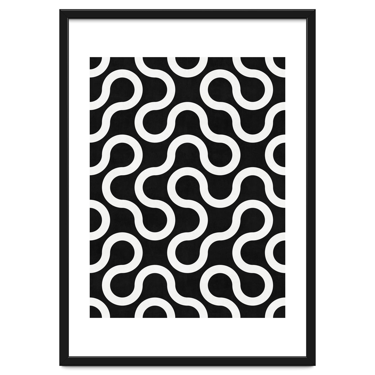 My Favorite Geometric Patterns No.36 - Black