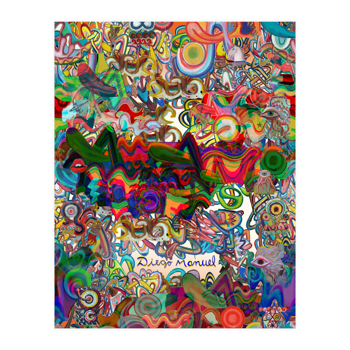 Graffitis 2021 Tapiz 13 (Print Only)