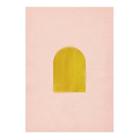 Pink and mustard arch (Print Only)