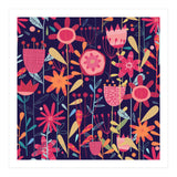 Wild Weeds And Flowers Dark (Print Only) thumbnail