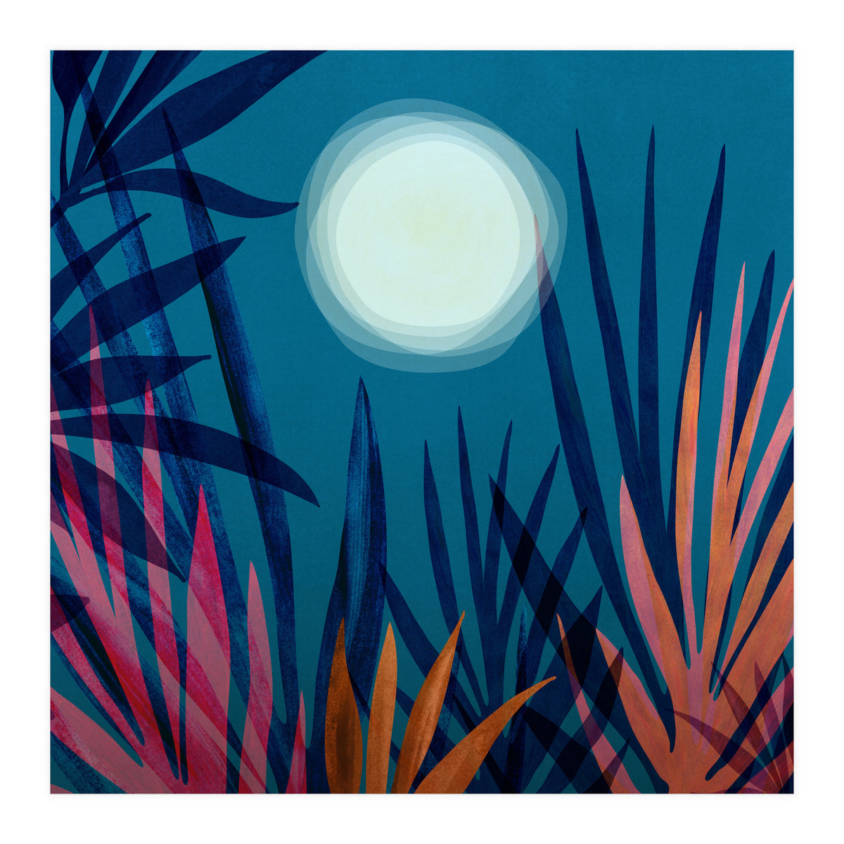 Moonlit Garden (Print Only)