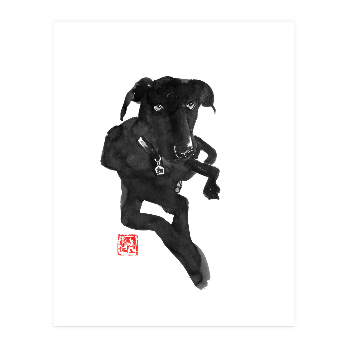 Black Dog 3 (Print Only)