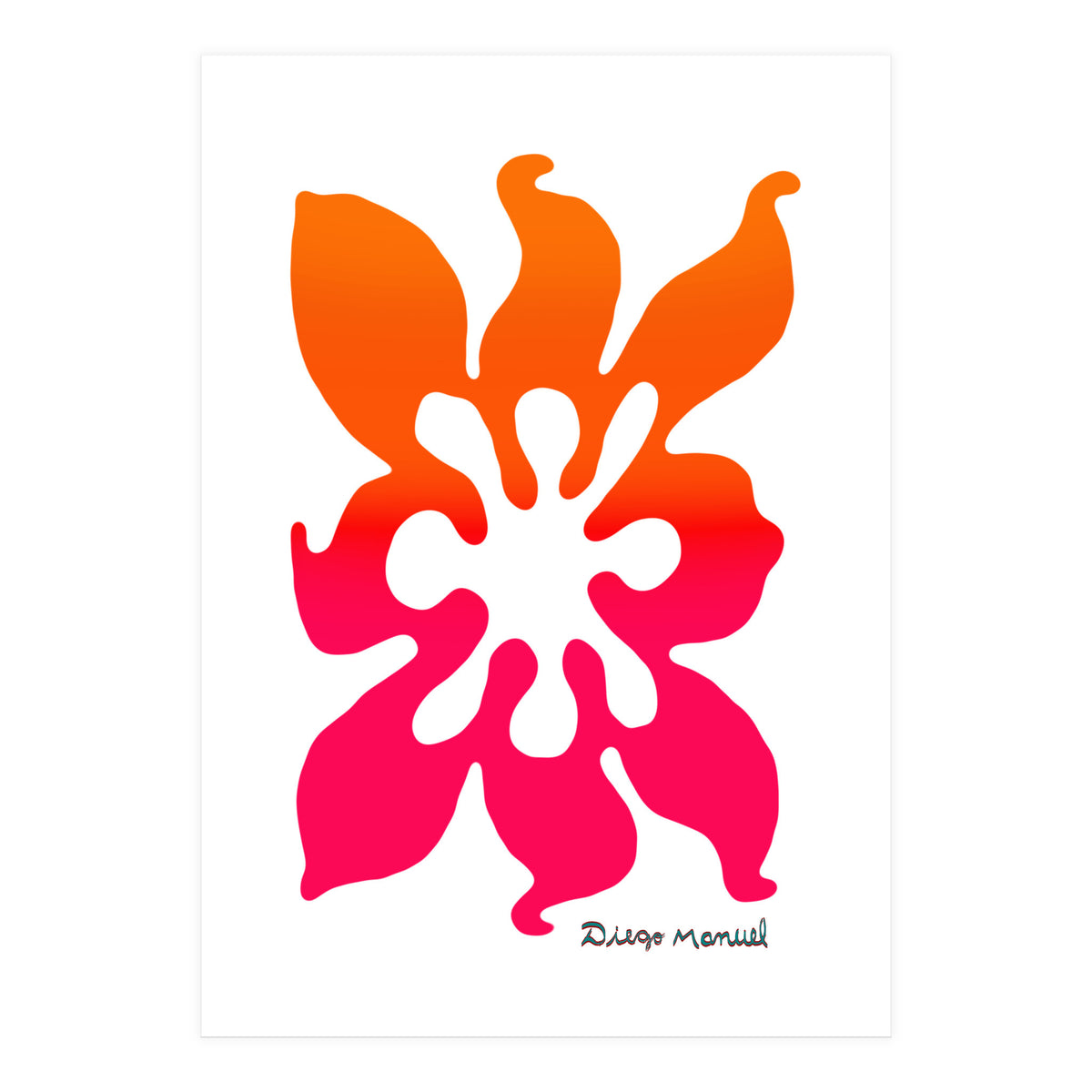 Fuego 72 Copia (Print Only)