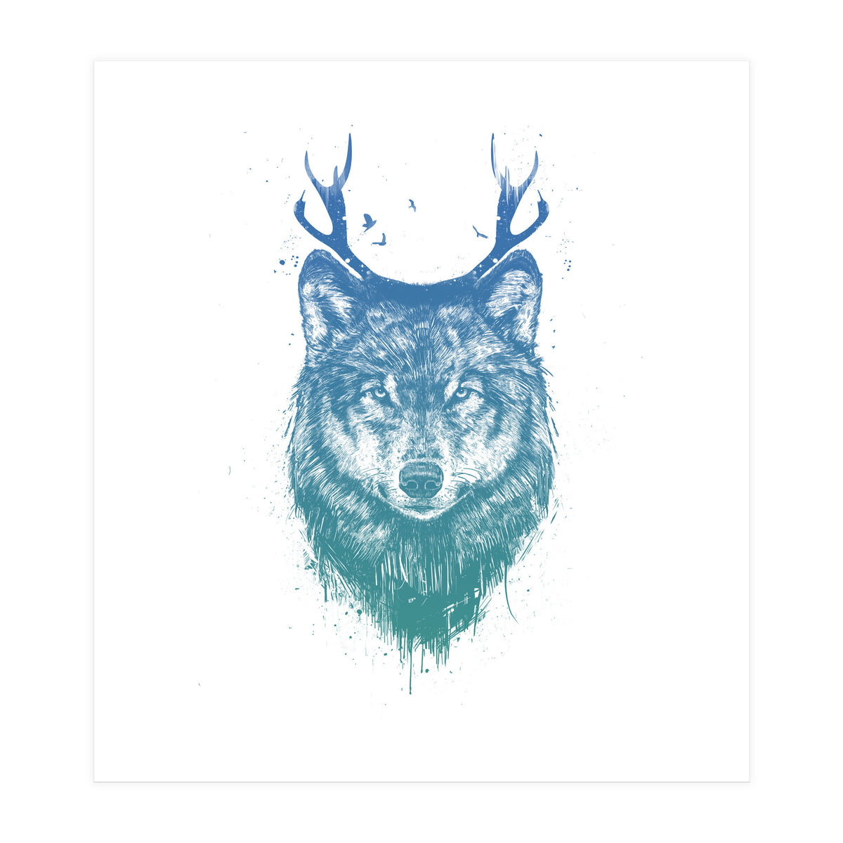 Deer Wolf (Print Only)