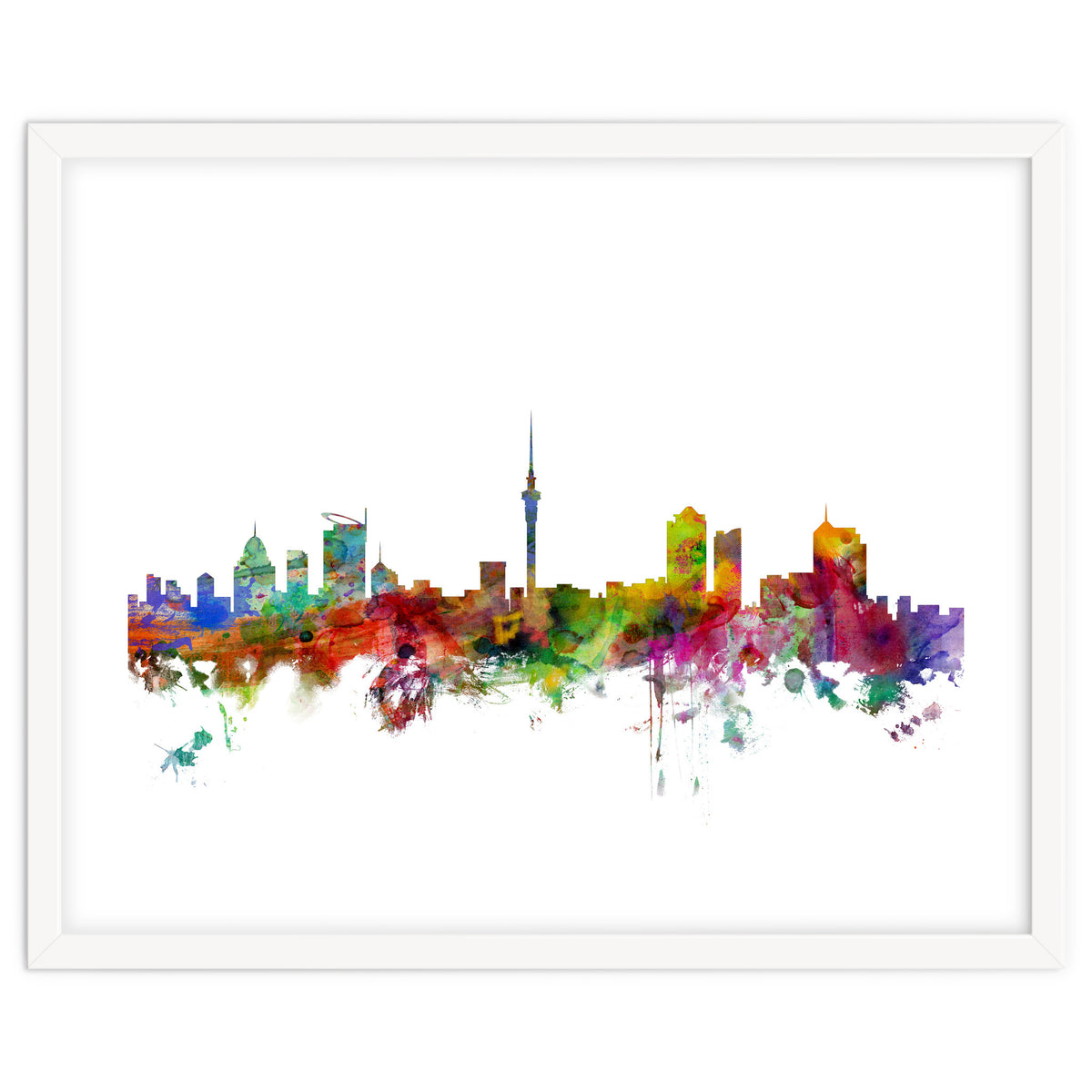 Auckland New Zealand Skyline