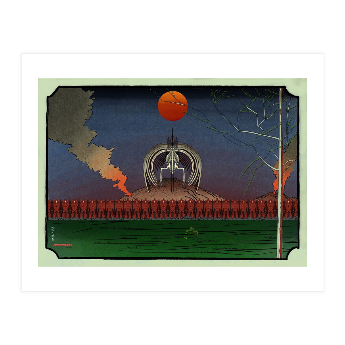 Attack on Titan: Rumbling Ukiyo-e (Print Only)