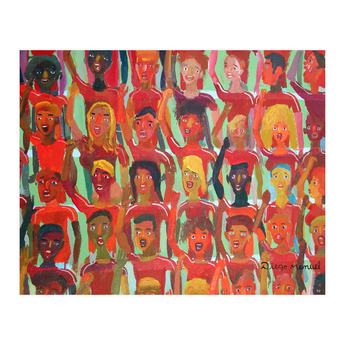 Hichada Roja Detalle 3 (Print Only)